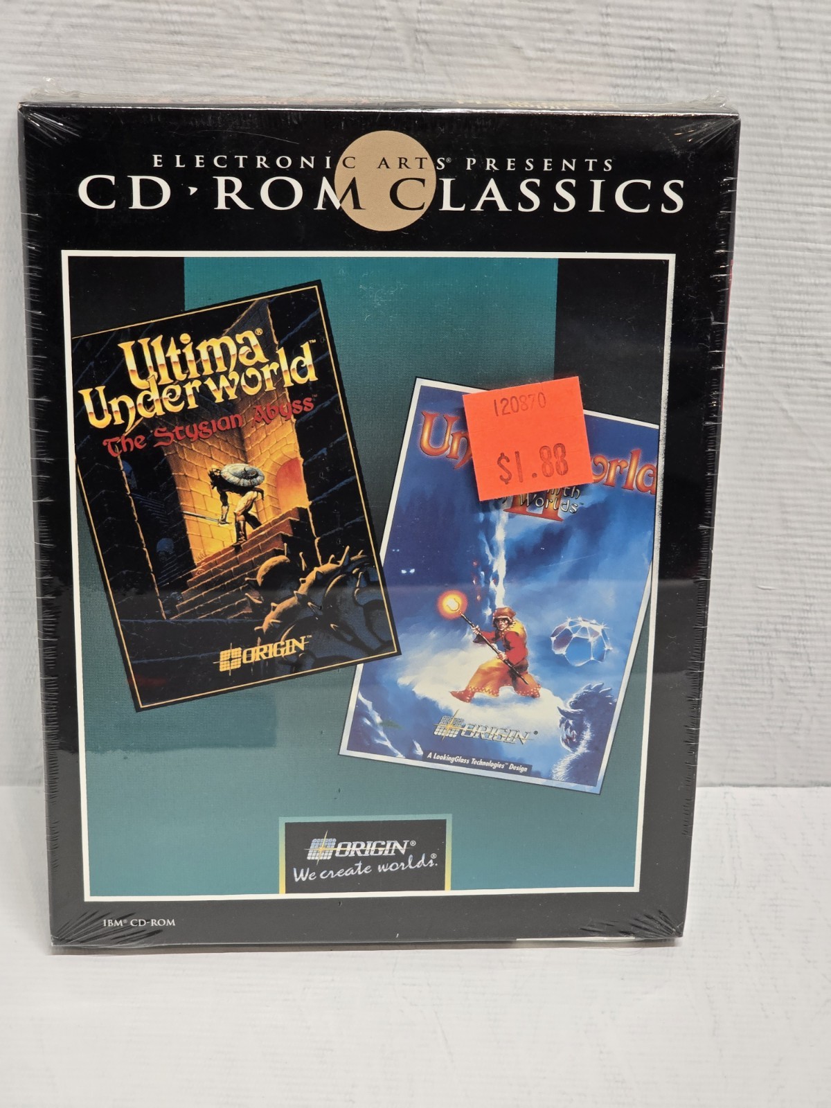 Ultima Underworld 1 and Ultima Underworld 2 *Sealed* PC Big Box