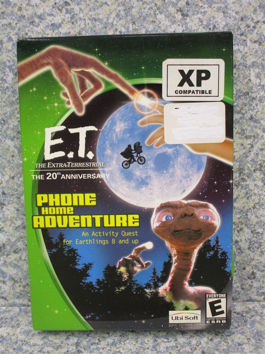 Video Game PC E.T Phone Home Adventure The 20th Anniversary NEW SEALED BOX