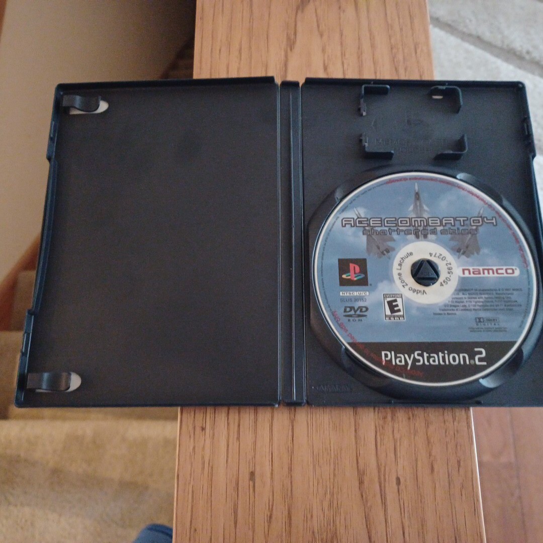 Ace Combat 4 Shattered Skies 2001 PS2 Playstation 2 No Manual Namco 1 Day Ship