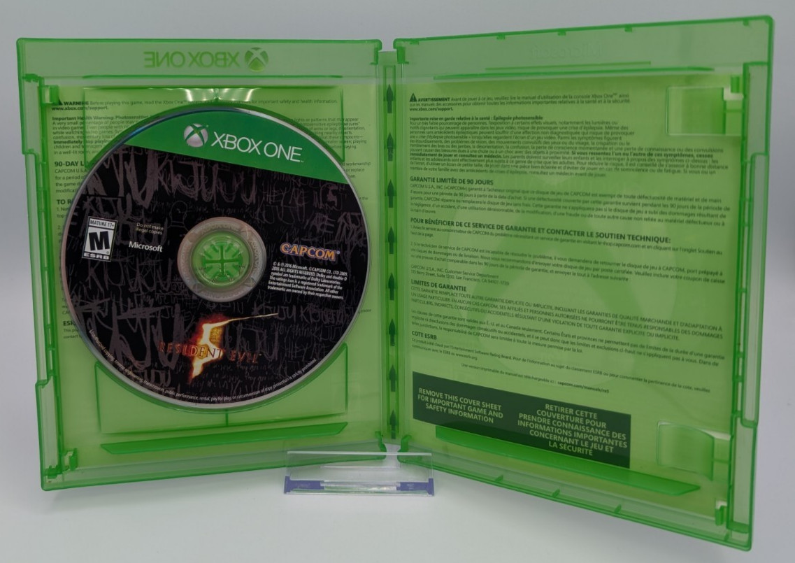 Resident Evil 5 (Microsoft Xbox One, 2016) – Authentic – Tested