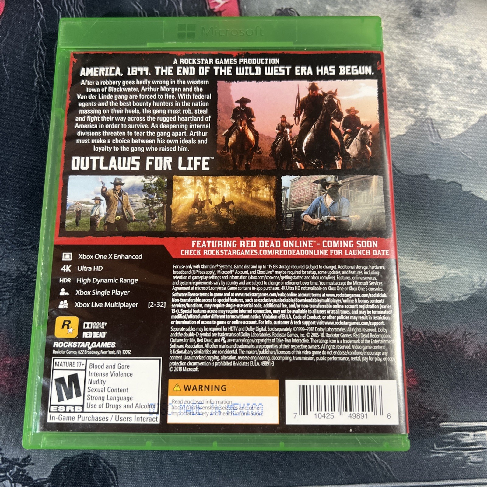 Red Dead Redemption 2 – Microsoft Xbox One