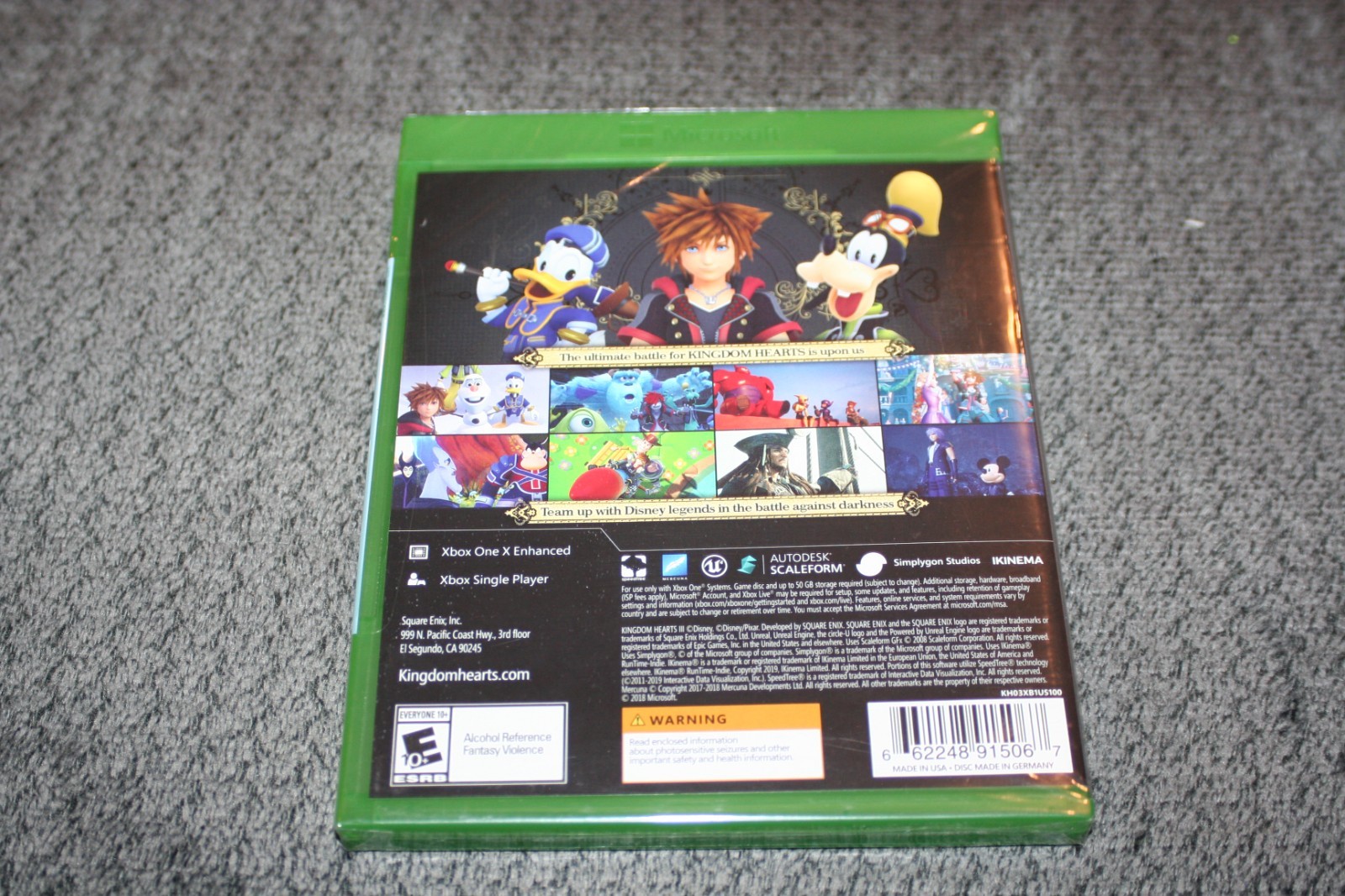 Call of Duty Black Ops Cold War XBOX ONE XB1 Game Kingdom Hearts Hello Neighbor
