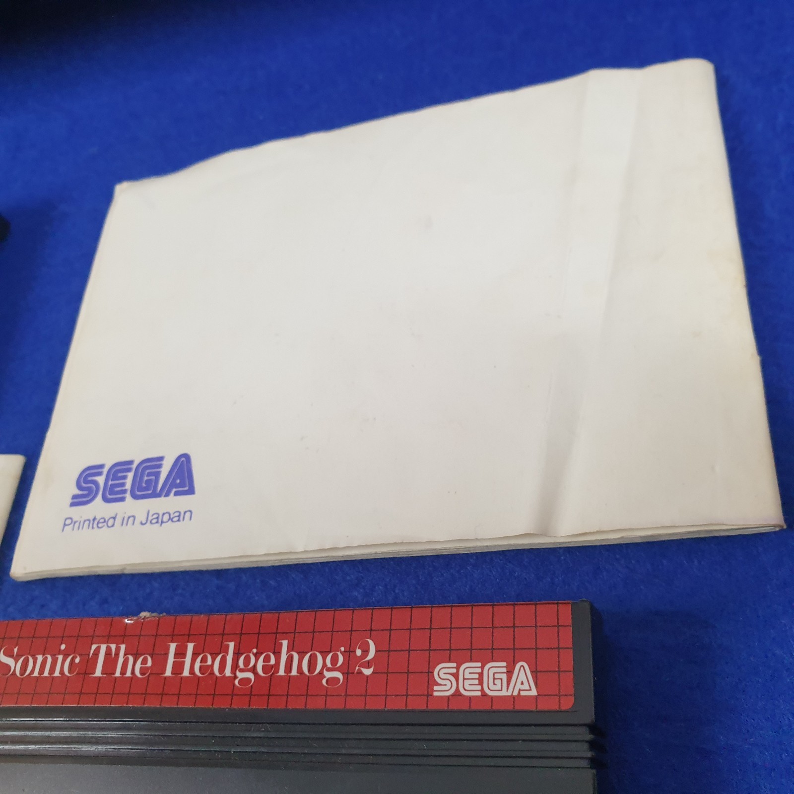 Master System SONIC THE HEDGEHOG x2 Games 1 + 2 Boxed&Complete PAL (Works in US)