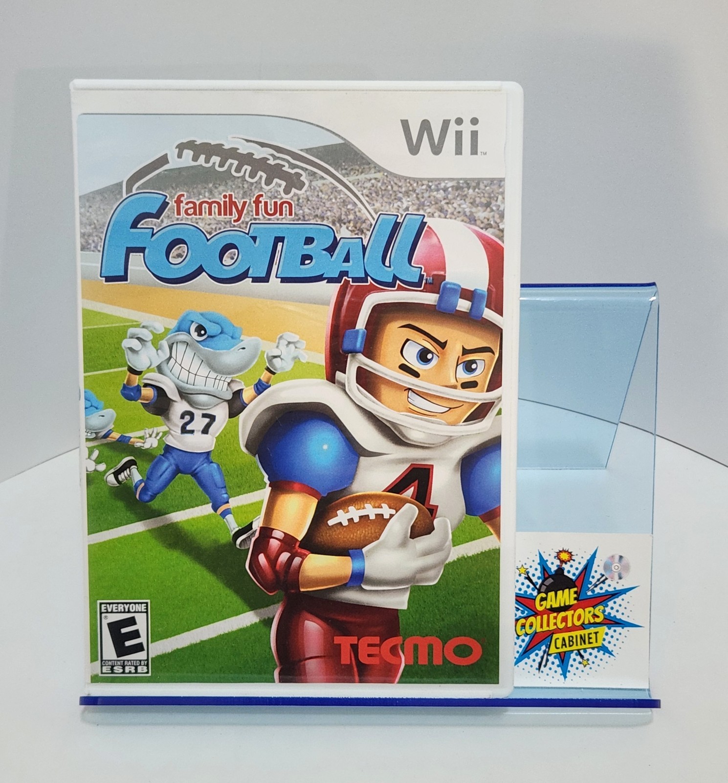 Family Fun Football (Nintendo Wii, 2009) Game CIB Complete Tested Kids Retro U