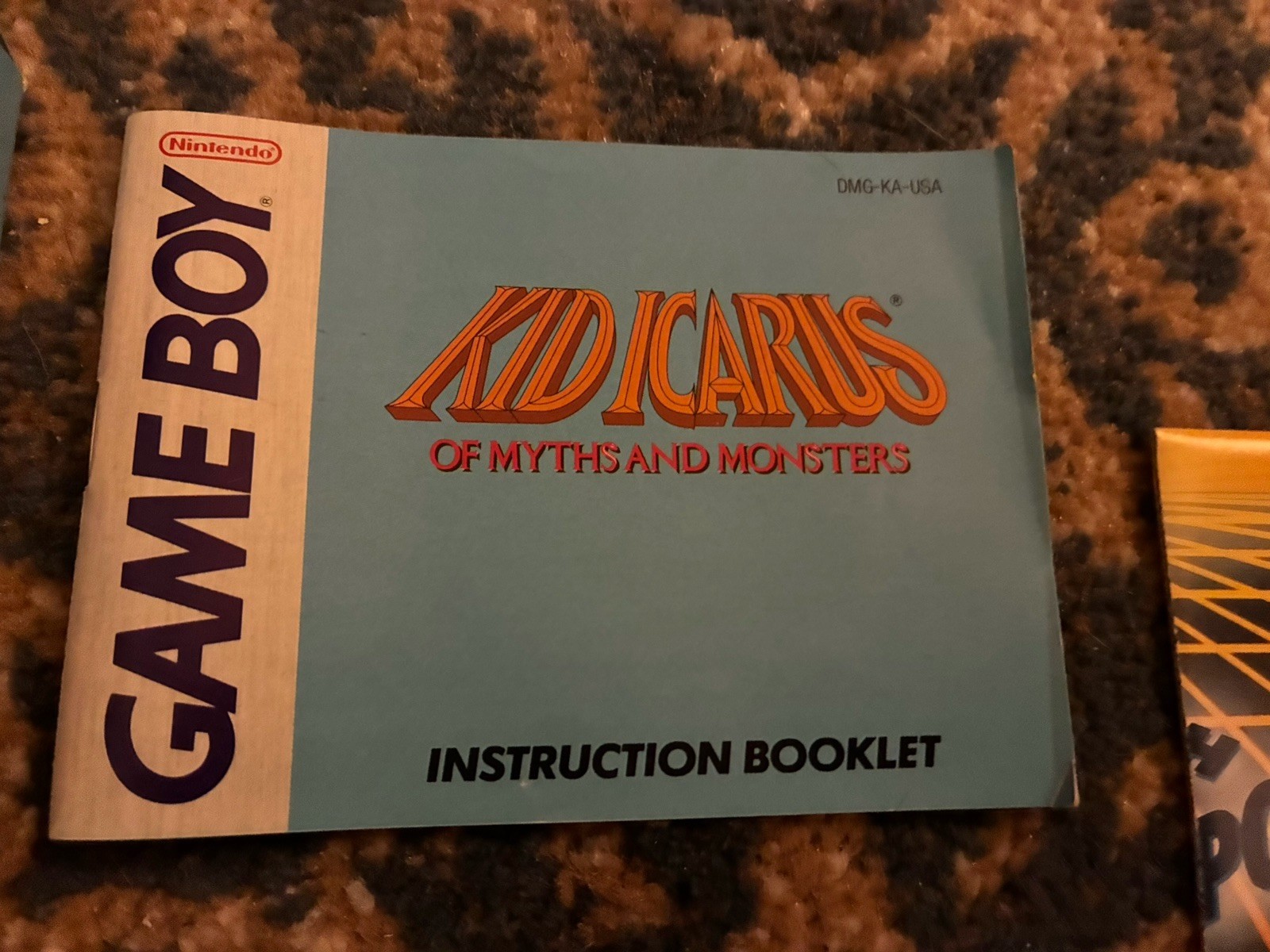 Kid Icarus Game Boy CIB+ Complete In Box Very Good W/ Posters Inserts Authentic