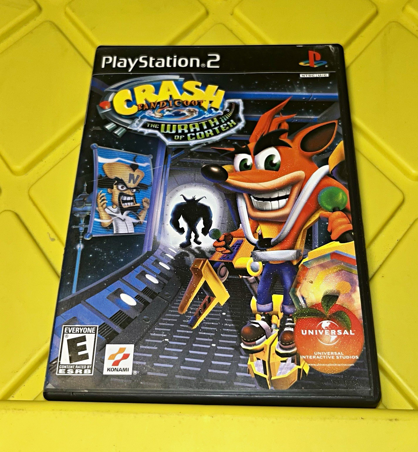 Universal Crash Bandicoot Wrath of Cortex PS2 3D Platformer E NTSC-U/C 2001)J)