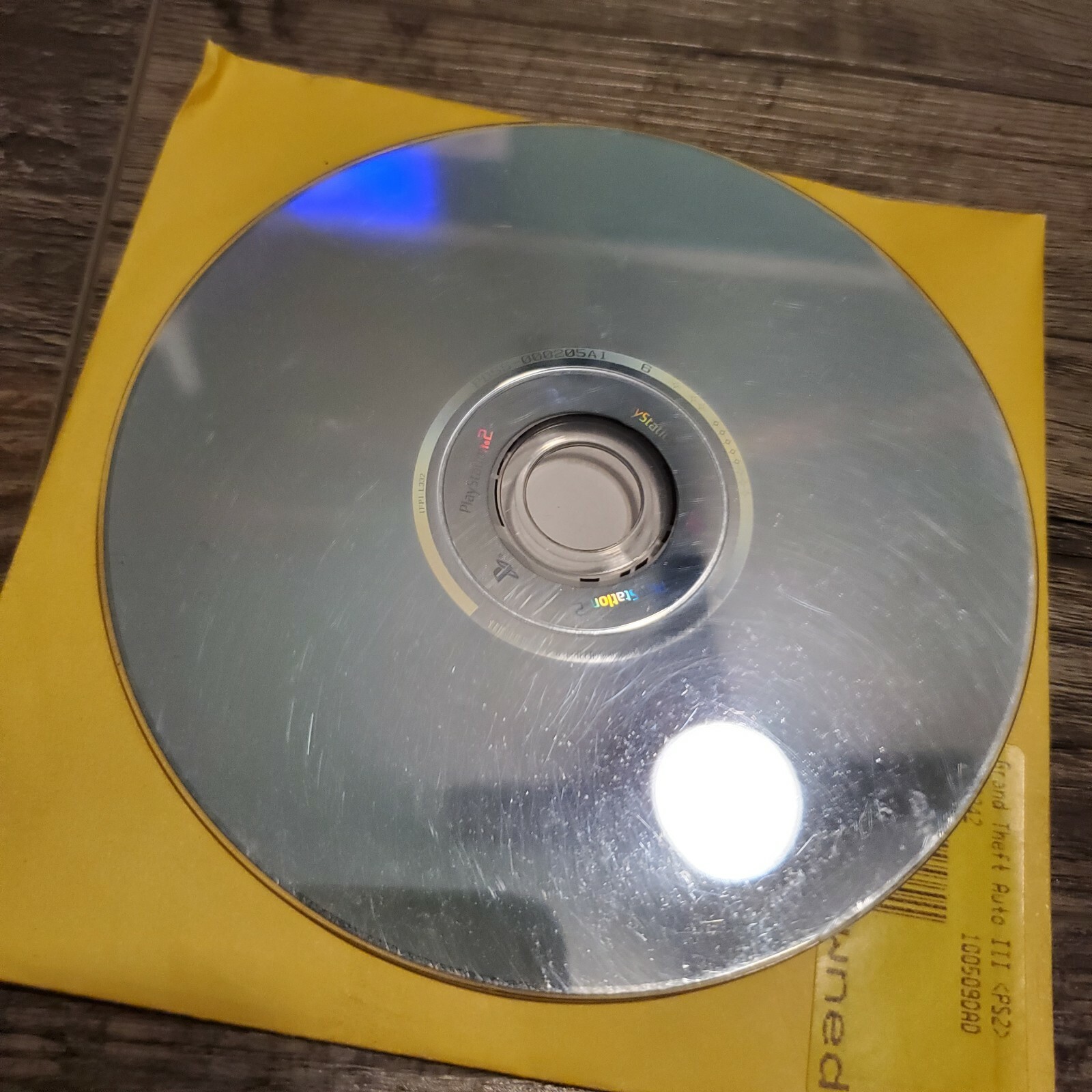 Grand Theft Auto: San Andreas PlayStation 2 PS2 DISC DVD ONLY