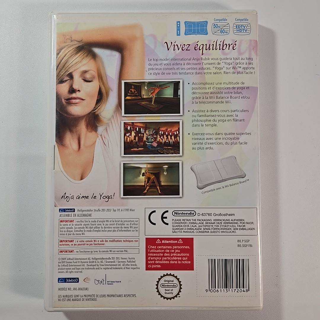 Yoga The First 100% Experience – Nintendo Wii Workout Complete CIB PAL