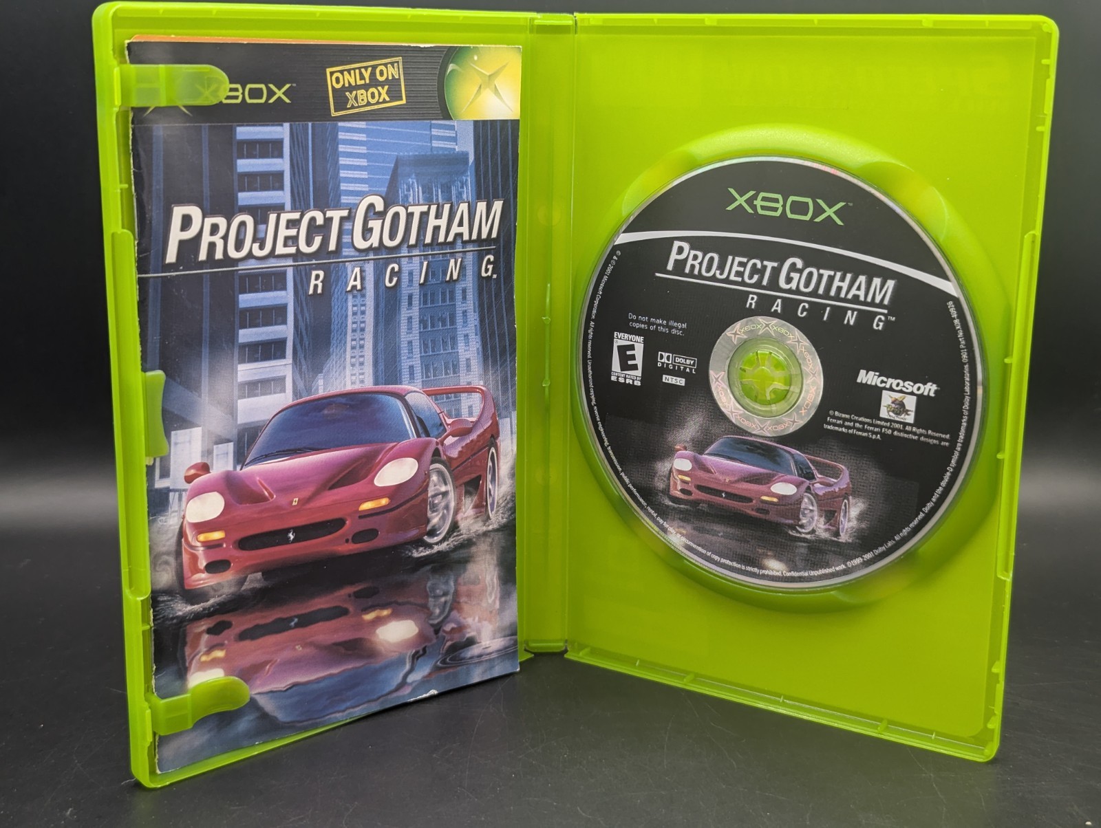 Project Gotham Racing ( Microsoft Xbox ) CIB – Mint Disc – Tested