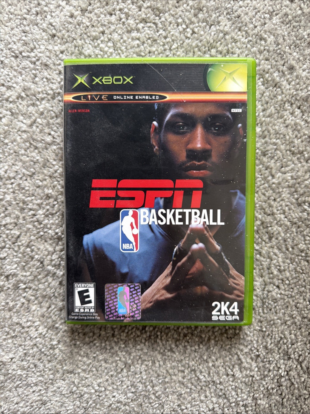 ESPN NBA Basketball (Microsoft Xbox, 2003) Complete CIB
