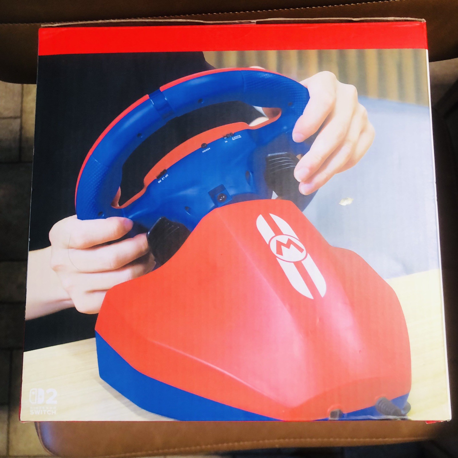 Nintendo Switch 2 Mario Kart Racing Wheel Pro Mini HORI NEW
