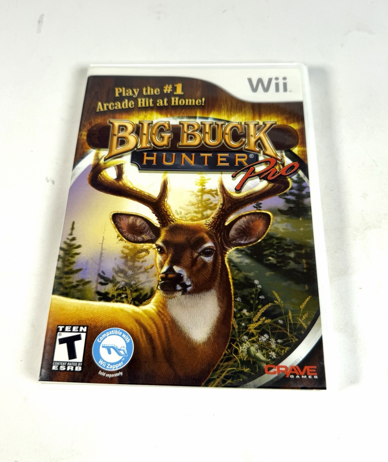Wii Big Buck Hunter Pro (Nintendo Wii, 2010) COMPLETE