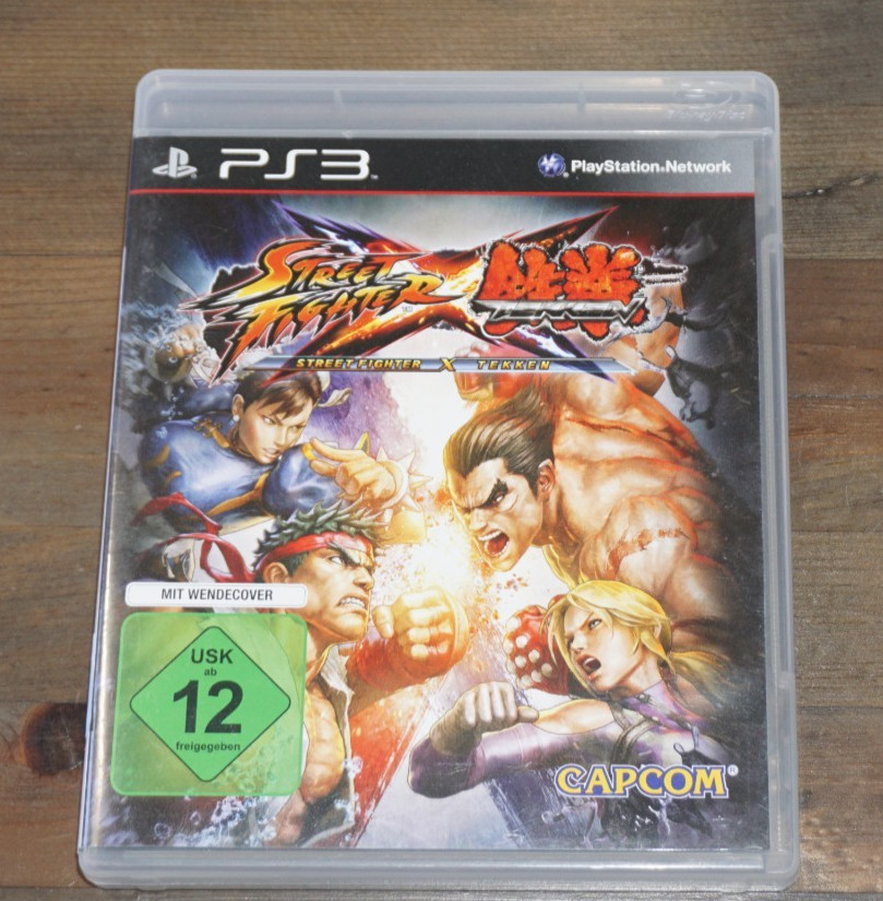Street Fighter X Tekken PS3 PlayStation 3 Game & Case (European Version Germany)