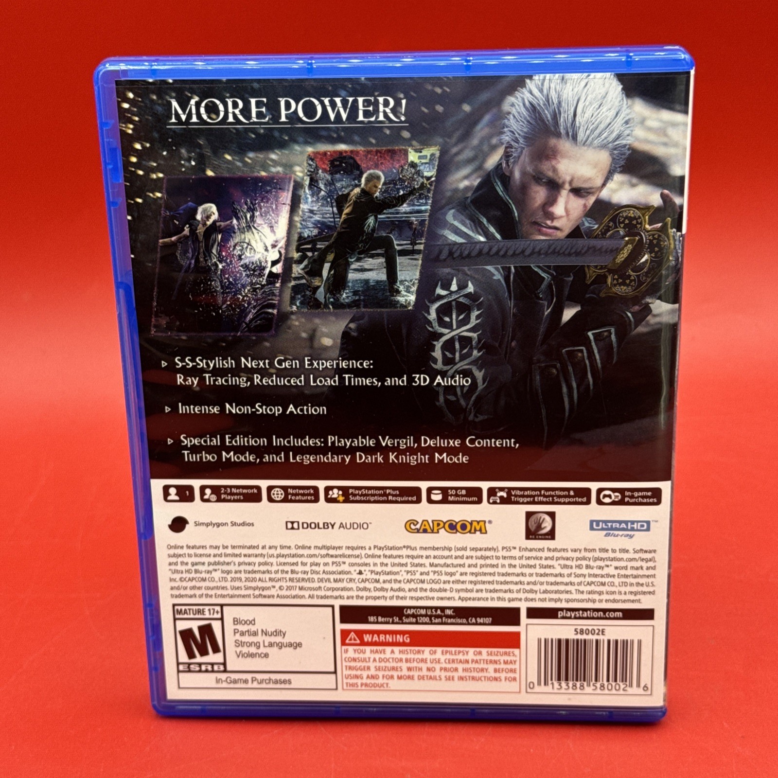 Devil May Cry 5: SPECIAL EDITION PlayStation 5, PS5) Complete CIB/Mint Disc