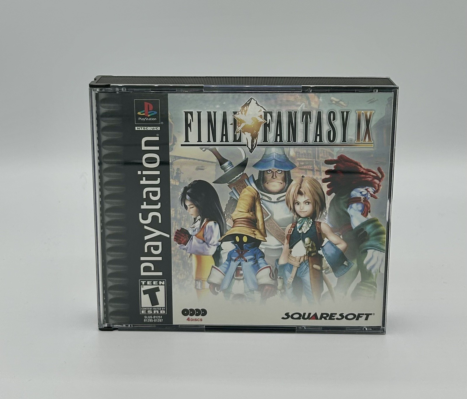 Final Fantasy 9 IX – PlayStation 1 PS1 – CIB – Black Label – TESTED/WORKING