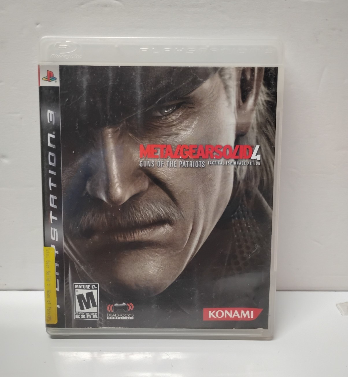 Konami Metal Gear Solid 4: Guns of the Patriots PS3 Action Adventure M