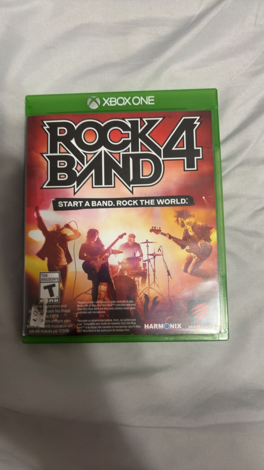 Rock Band 4 (Microsoft Xbox One, 2015)