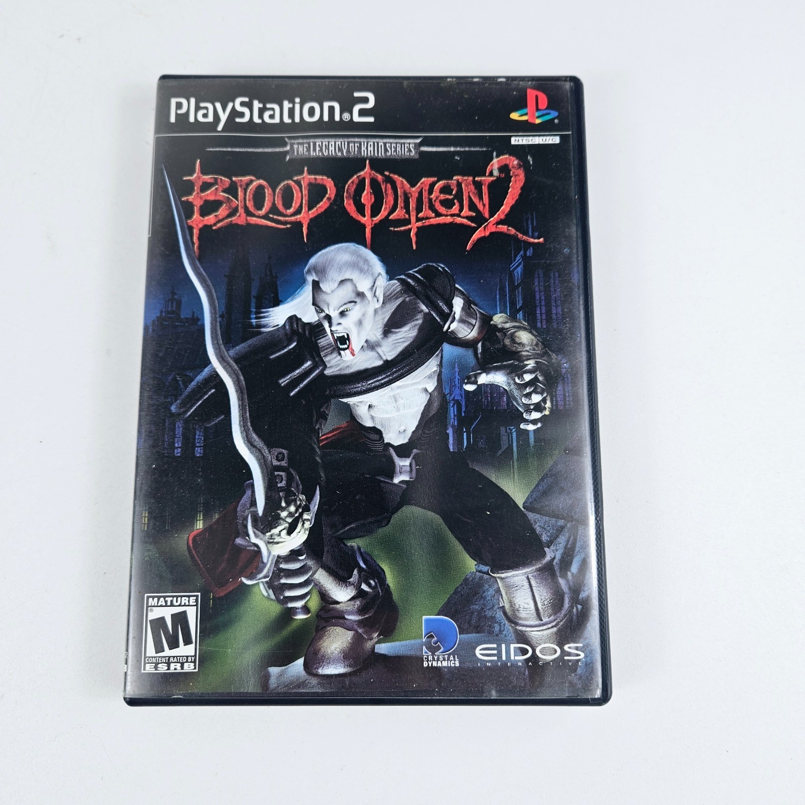 Blood Omen 2 (Sony PlayStation 2 PS2, 2002) Complete Manual Tested & Working