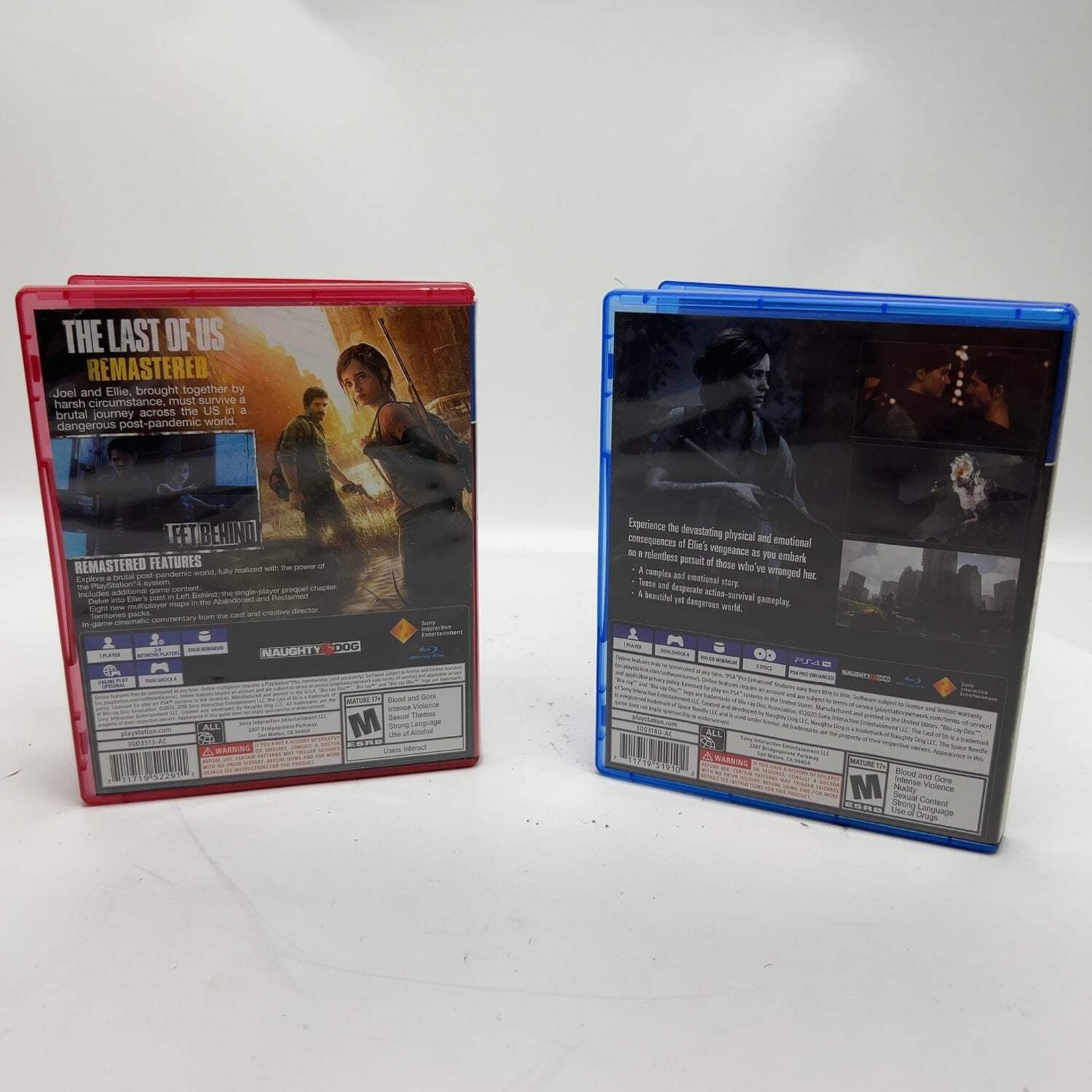 Lot of Sony PlayStation 4 PS4 Games The Last of Us