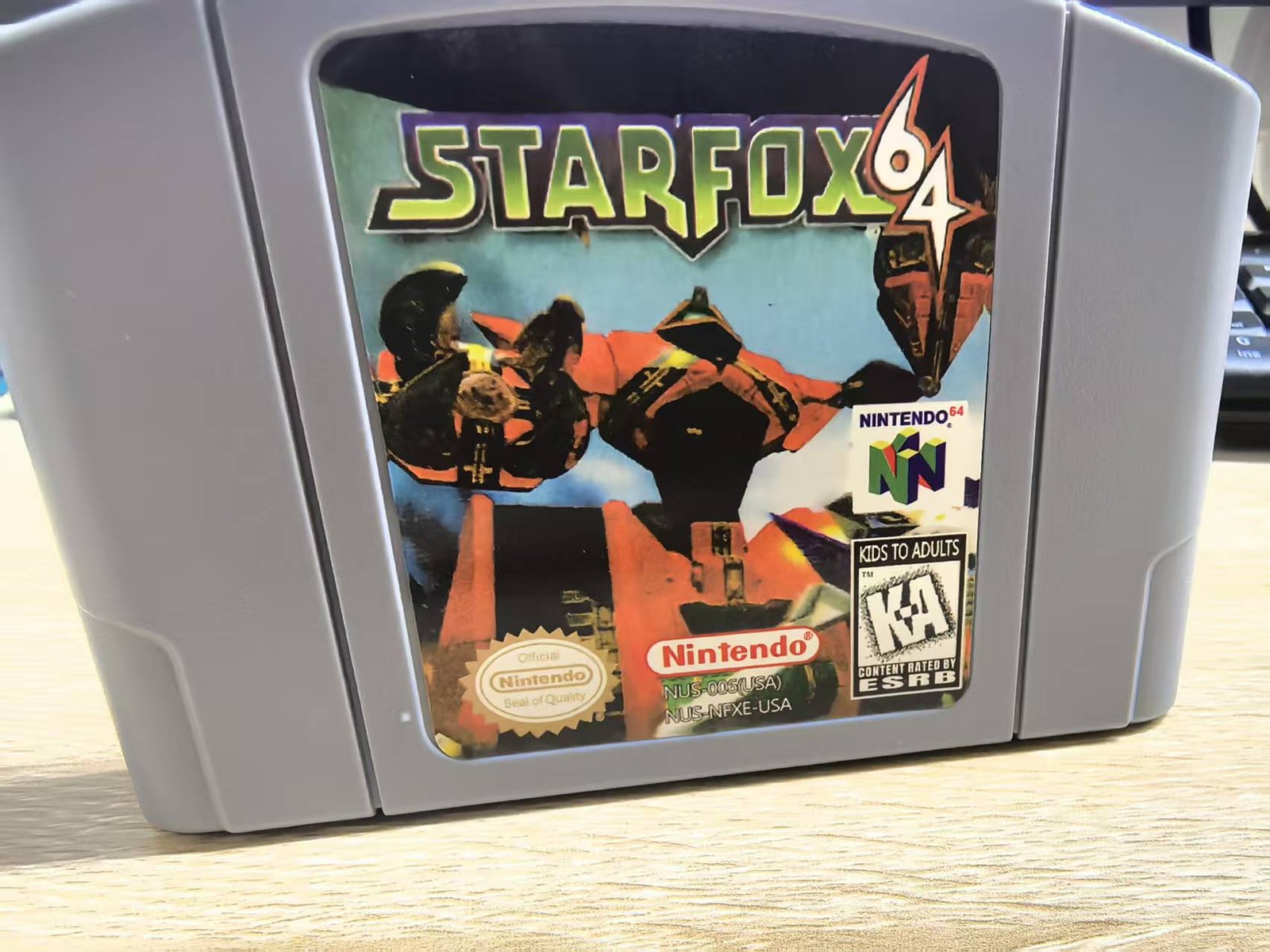 Star Fox 64 N64 Game Cartridge US Version For Nintendo 64 Console Tested Working