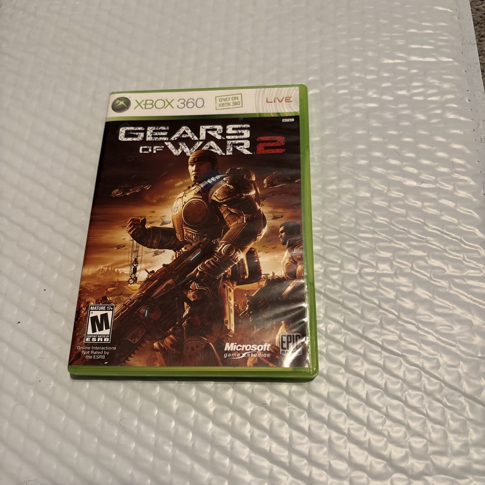 Gears of War 2 Microsoft Xbox 360 Tested With Manual –
