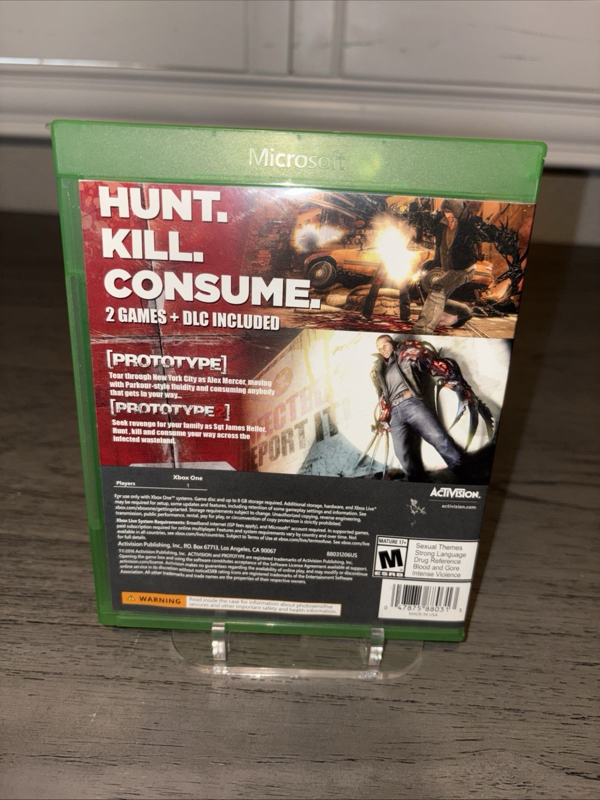 Prototype Biohazard Bundle (Microsoft Xbox One, 2016)