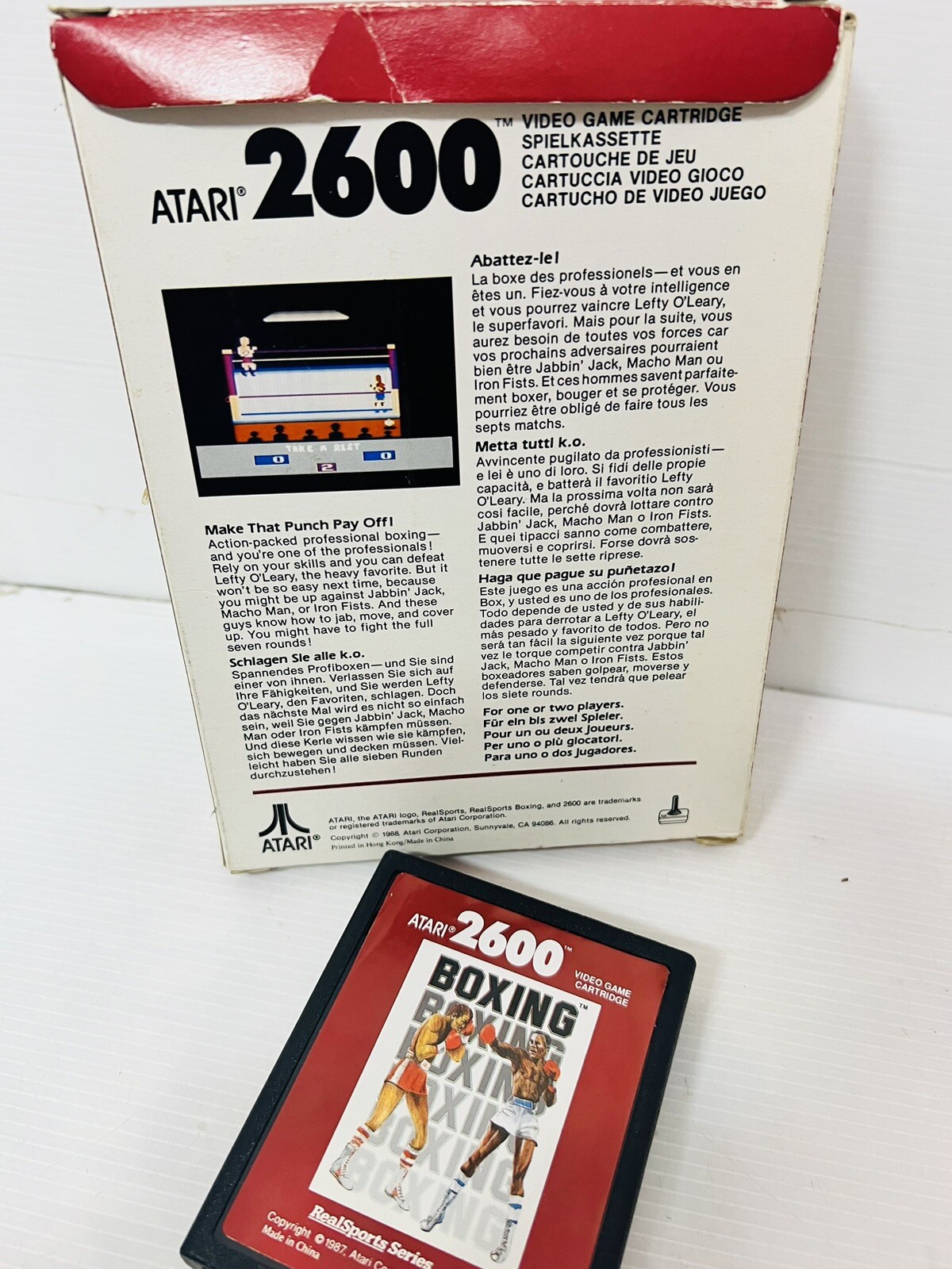 Atari 2600 Boxing, Perfect