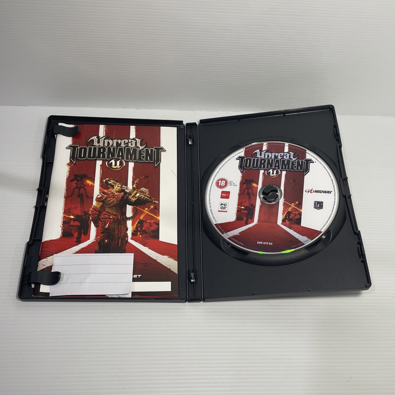 Unreal Tournament 3 PC DVD ROM Game 2007 Complete VGC Australian MA15+