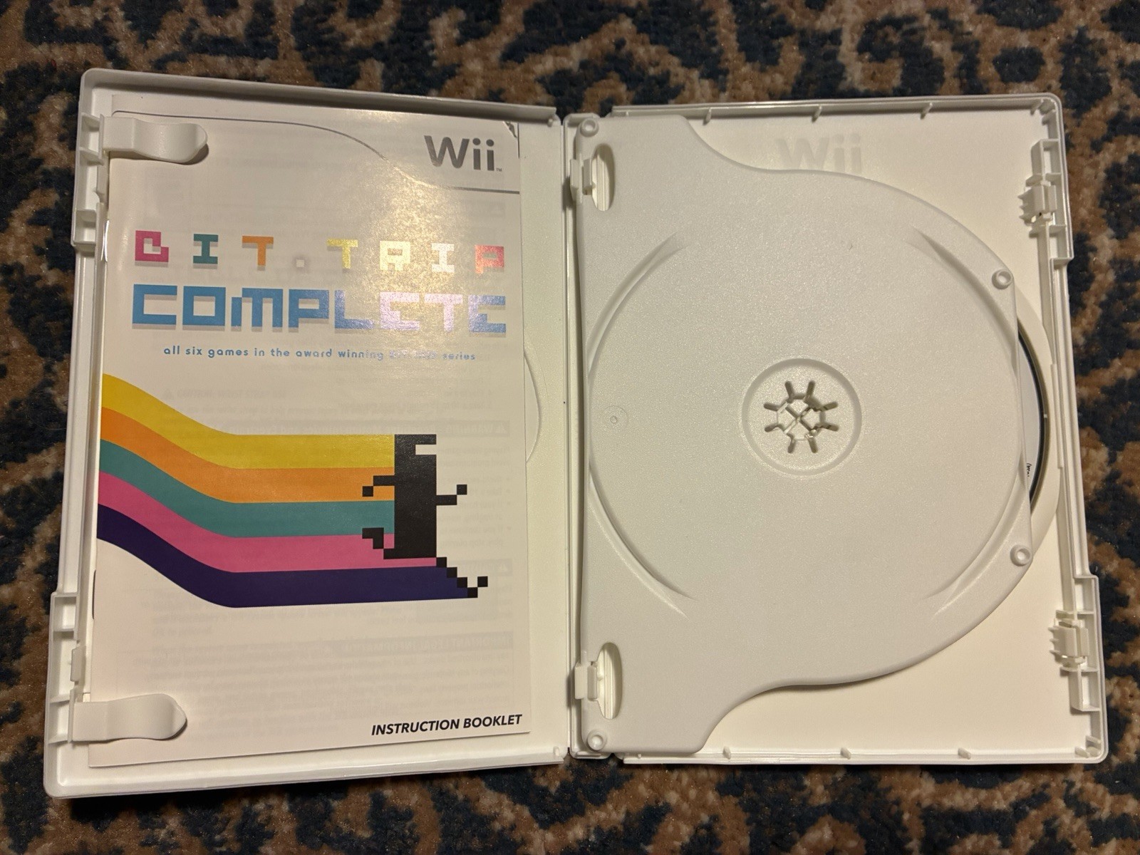 Bit.Trip Complete (Nintendo Wii, 2011) w/ Manual Cib Complete No Soundtrack