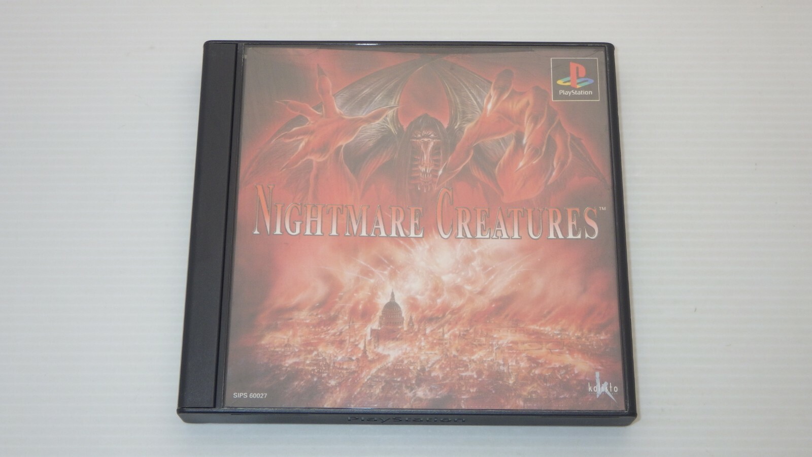 PlayStation 1 / PS1 Games ” Nightmare Creatures ” TESTED /P0082