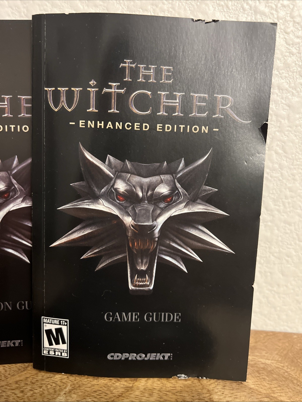 The Witcher Enchanted Edition Pc Cd-ROM M-Mature Atari 5-Disc Complete W/ Manual