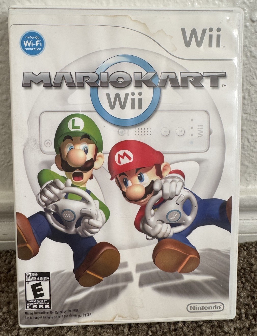 Nintendo Mario Kart Wii Complete with Case And Manual Only (Wii, 2008) NO GAME