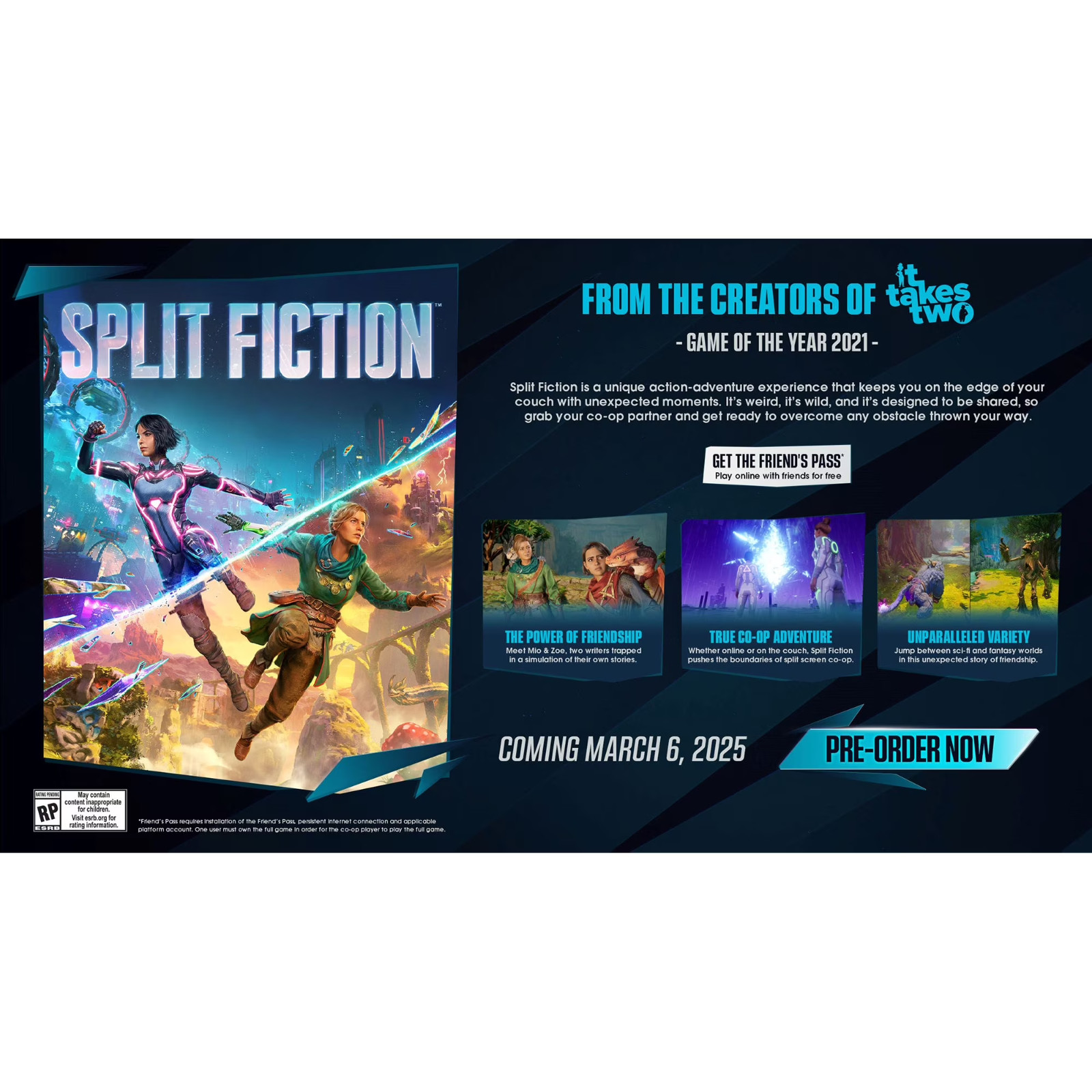Split Fiction – PlayStation 5 Game