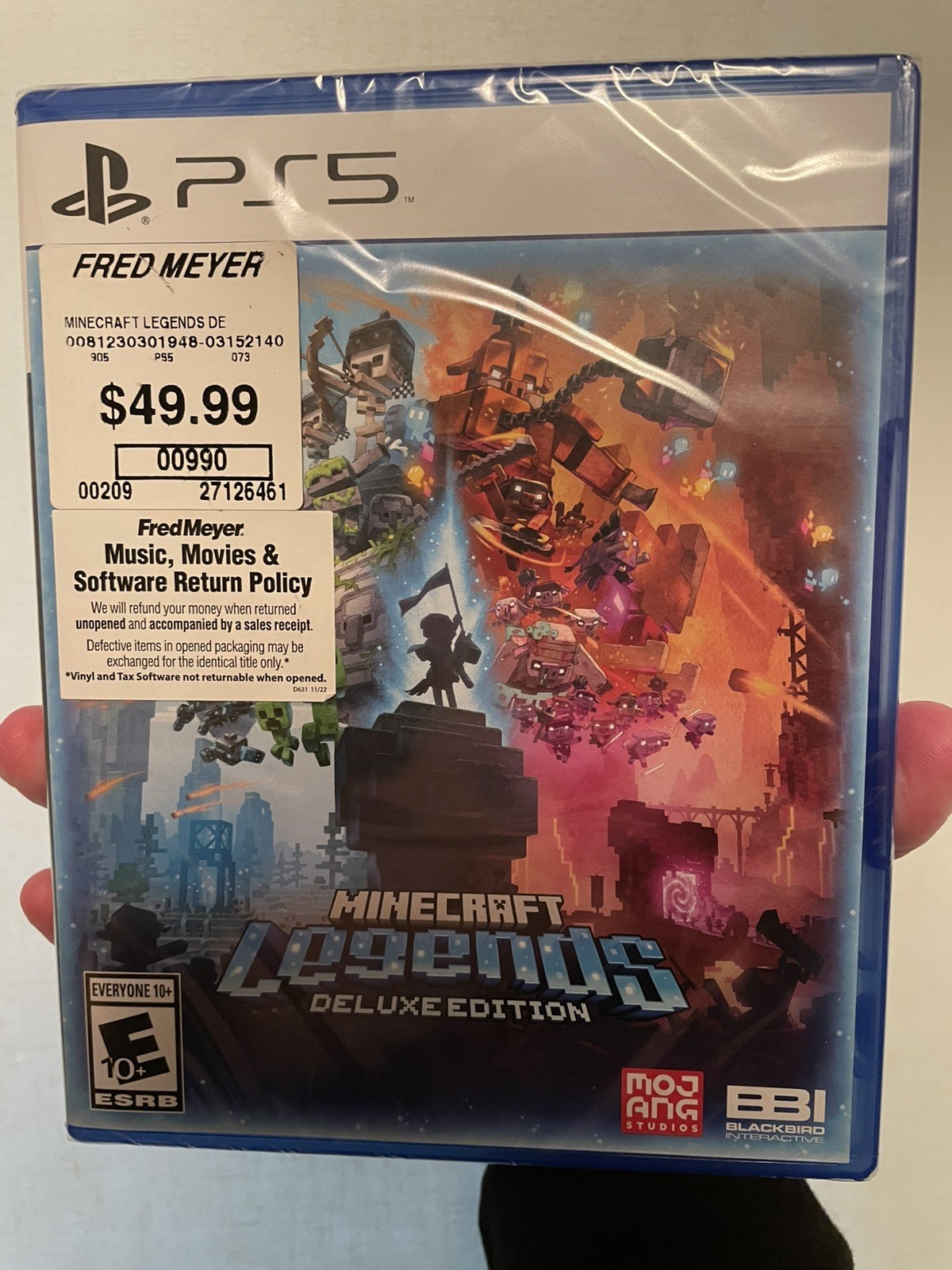 Brand New! Minecraft Legends Deluxe Edition (Sony PlayStation 5 PS5) Sealed