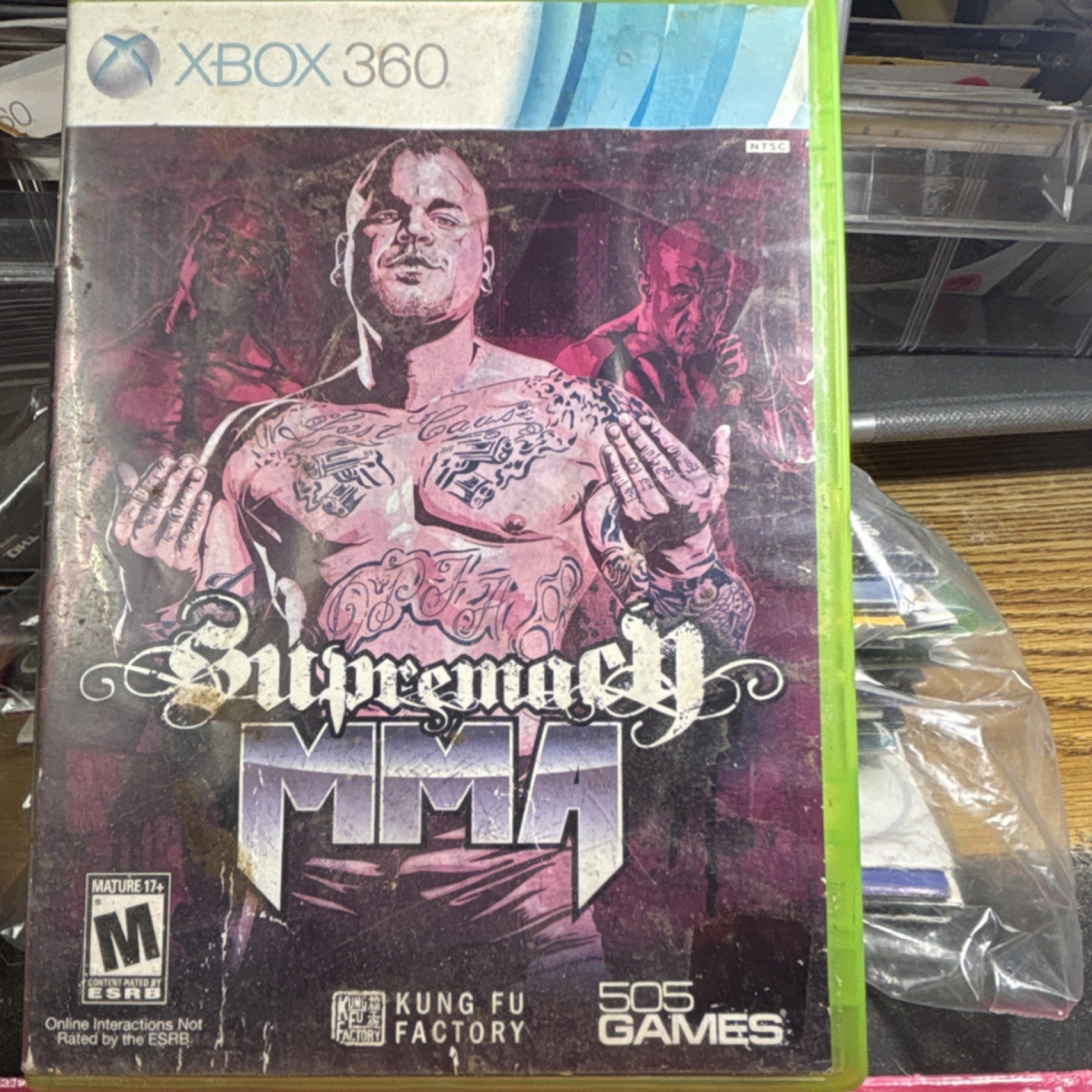 505 Games Supremacy MMA Xbox 360 Fighting M NTSC-U/C 2011 Manual Multiplayer