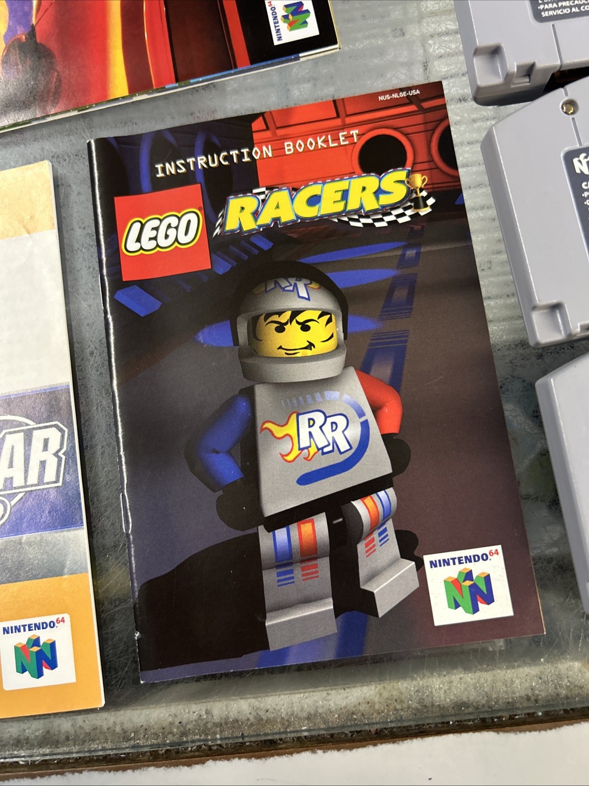 Racing Bundle + Manual Near Mint (Nintendo 64, N 64, 1996)