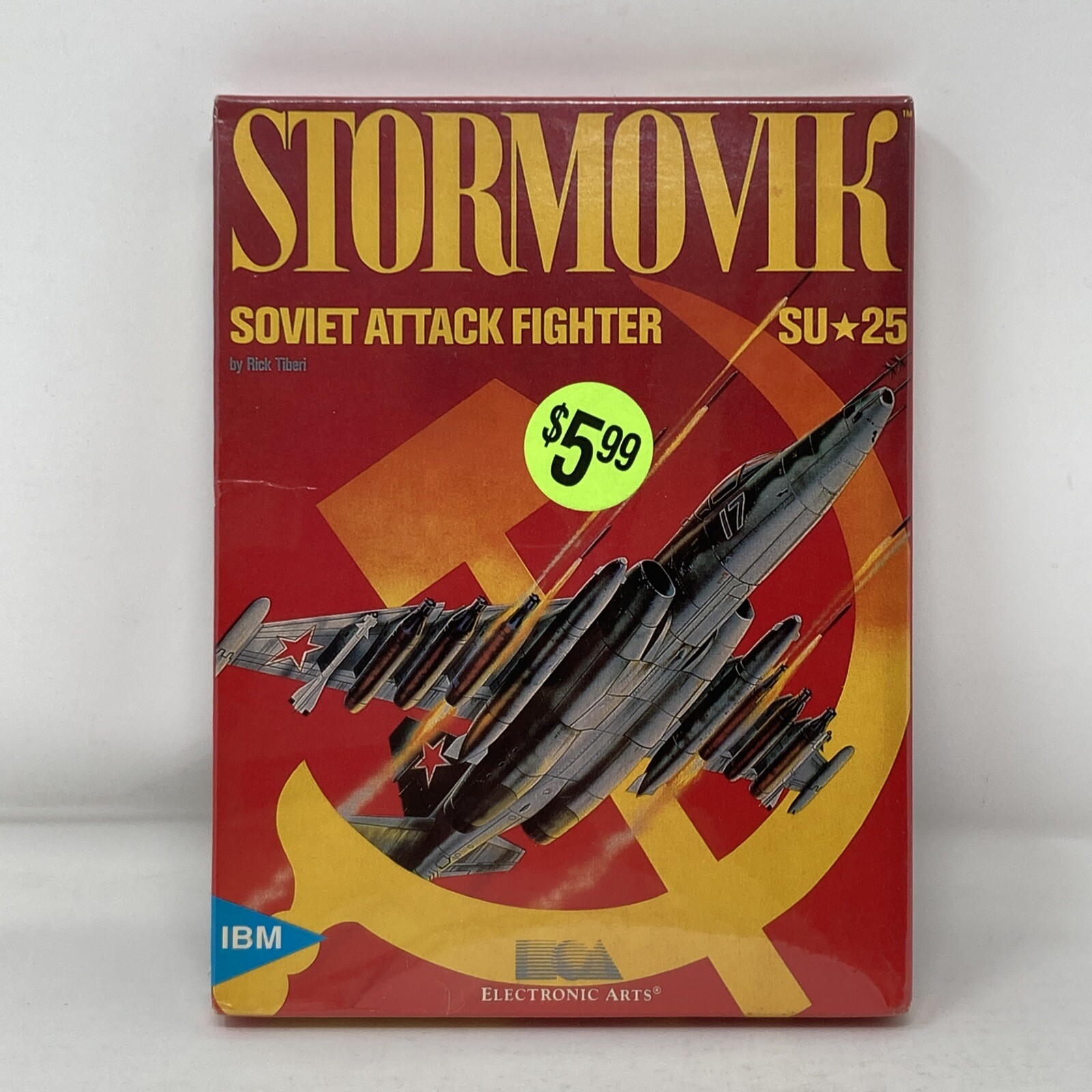 Stormovik Soviet Attack Fighter IBM 3.5″ PC Sealed (A10)
