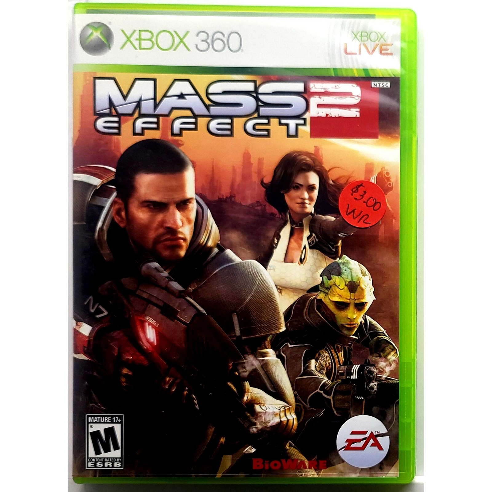 Mass Effect 2 – Microsoft Xbox 360 Pristine Authentic Game 180 Day Guarantee