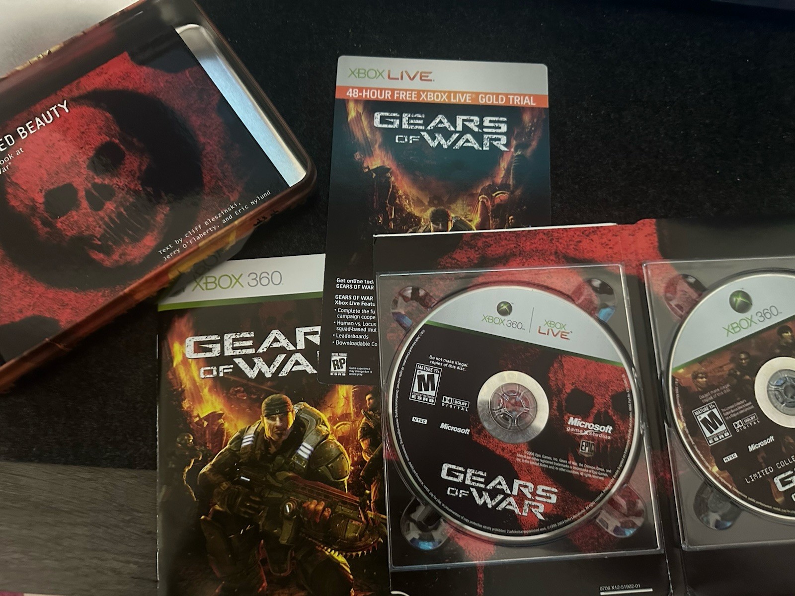 Gears of War — Limited Collector’s Edition (Microsoft Xbox 360, 2006)