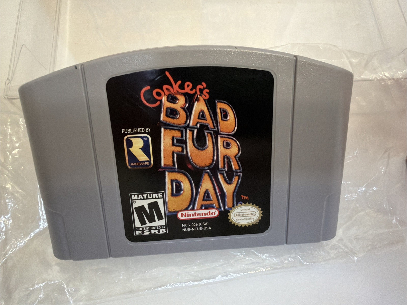 Conker’s Bad Fur Day Nintendo 64 N64 Authentic Complete In Nice Box CIB