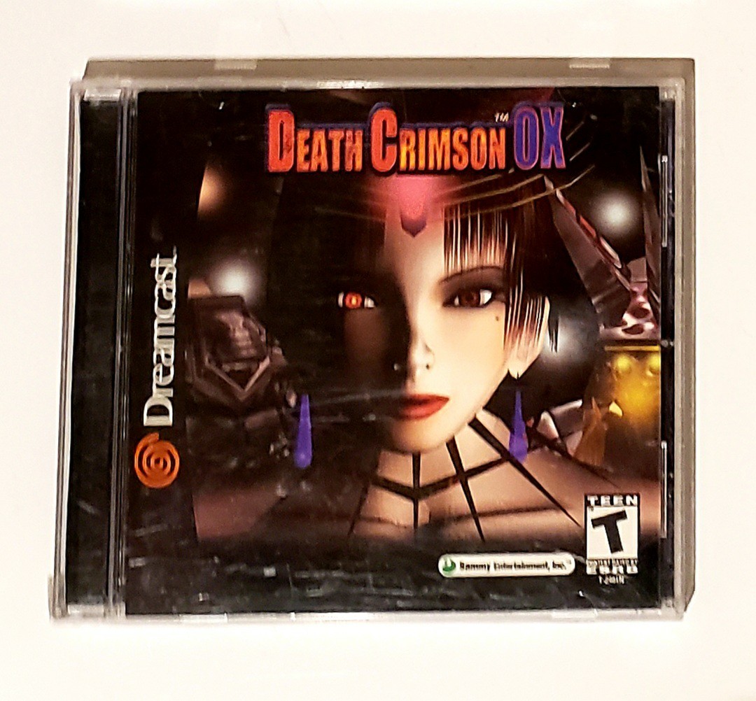 Death Crimson OX (Sega Dreamcast, 2001) Cib Tested