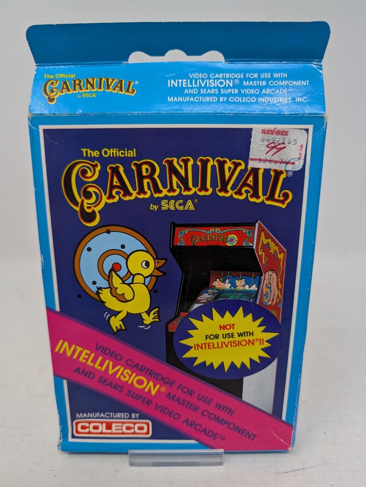 CARNIVAL – Intellivision, CIB, w/ Manual