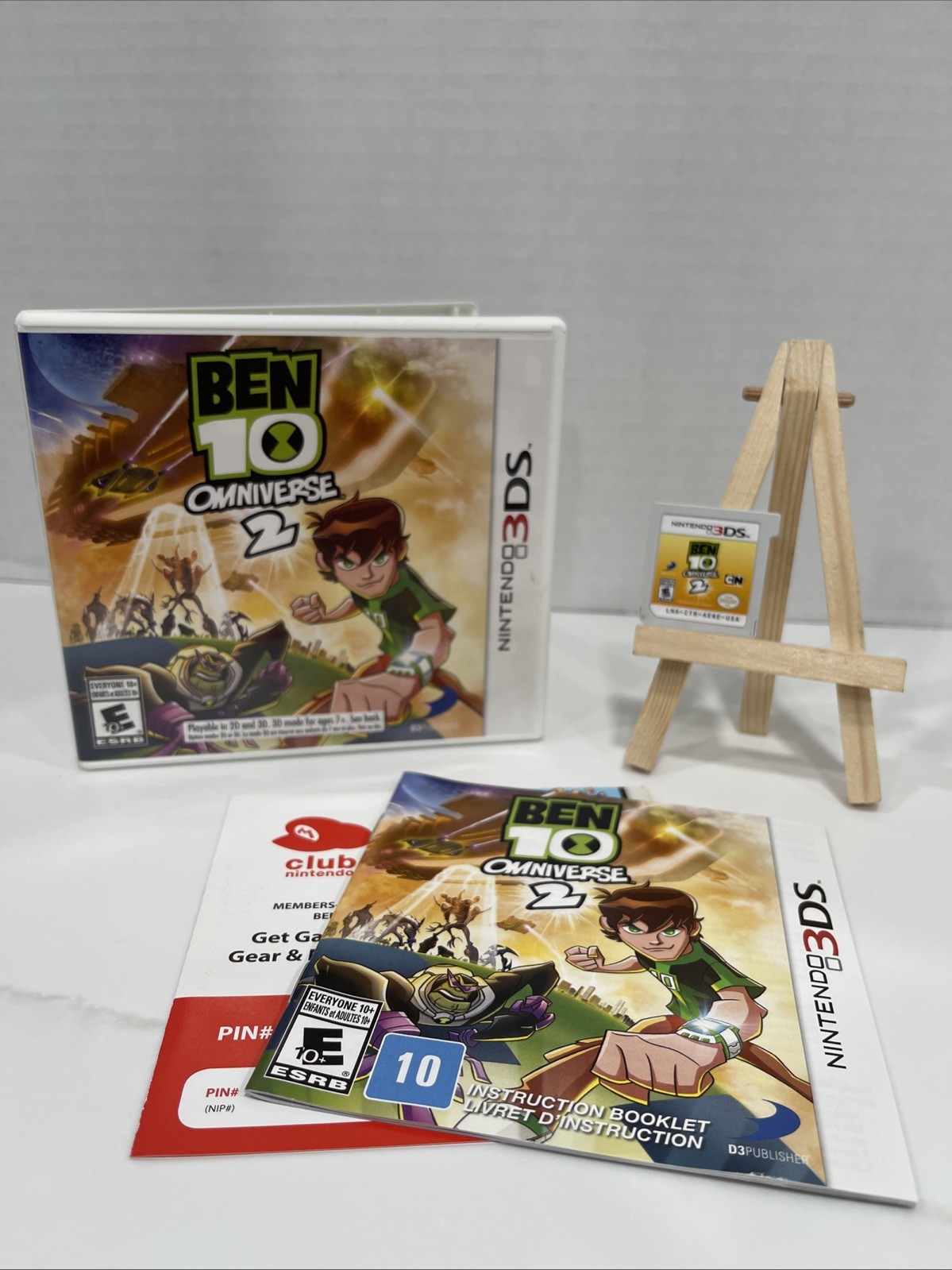 Ben 10 Omniverse 2 Nintendo 3DS 2013 Video Game Complete VGC
