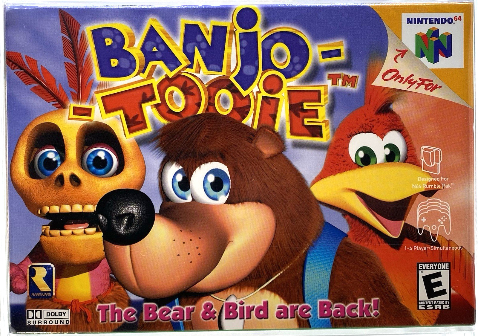 Banjo-Tooie Nintendo 64 N64 New 2001 Sealed WATA Graded 9.8 A++ TOP POP 1 OF ONE