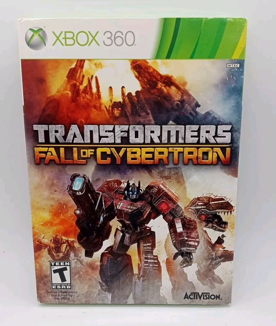 Transformers Fall of Cybertron – Microsoft Xbox 360 New Sealed with Slip Cover