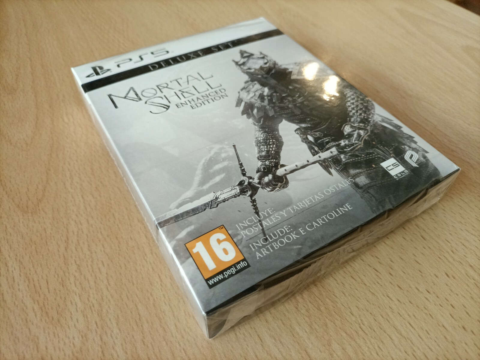 Mortal Shell Enhanced Edition – Deluxe Set PS5! New Sealed Italy Box