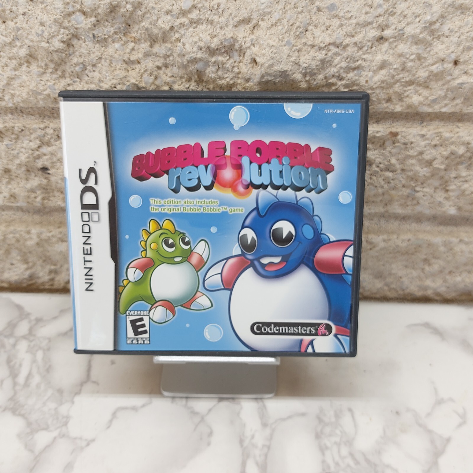 Bubble Bobble Revolution (Nintendo DS, 2006) Complete W/ Manual