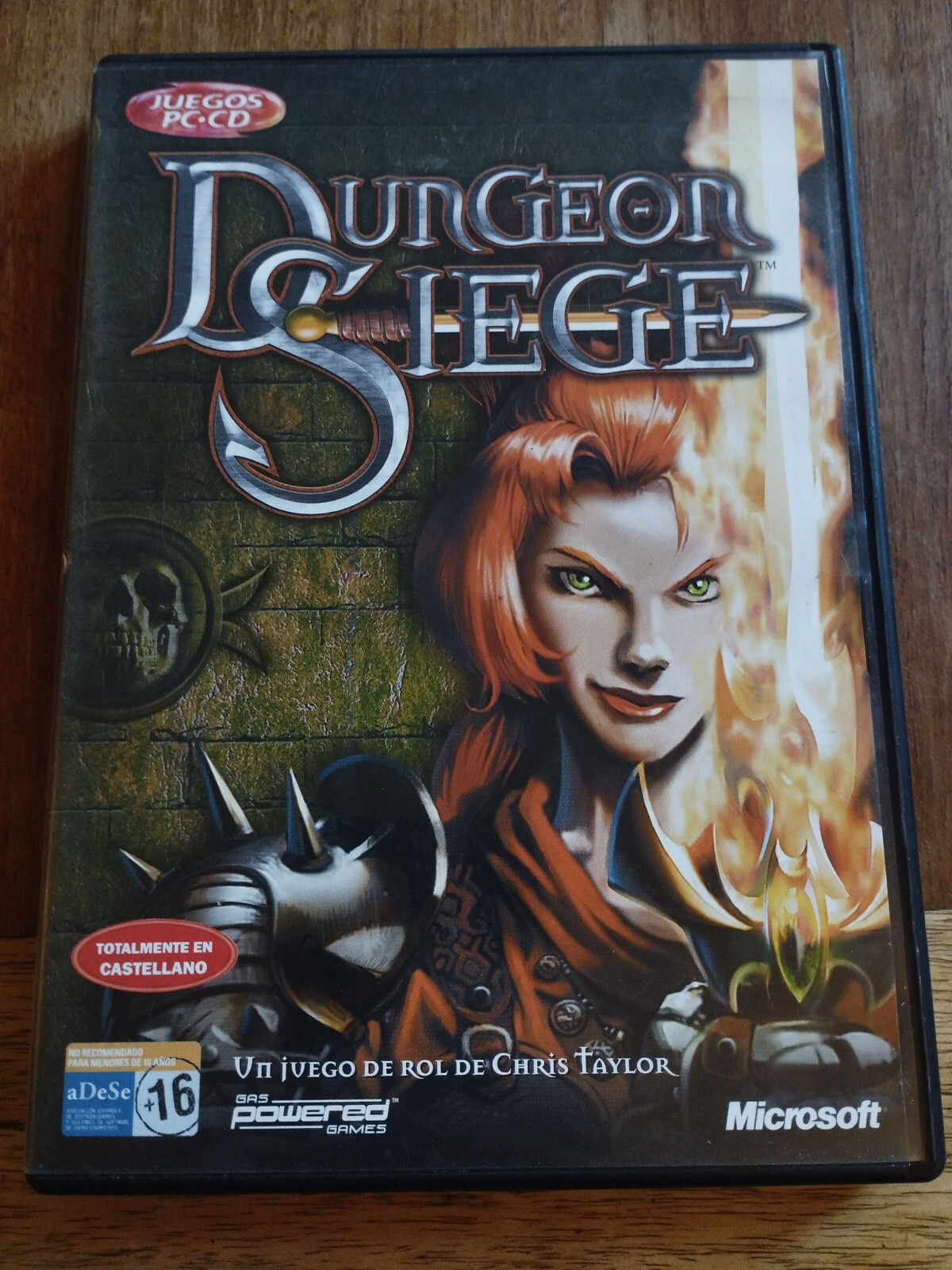 Dungeon Siege Microsoft – Game for PC 2 x CD-Rom Spain Edition
