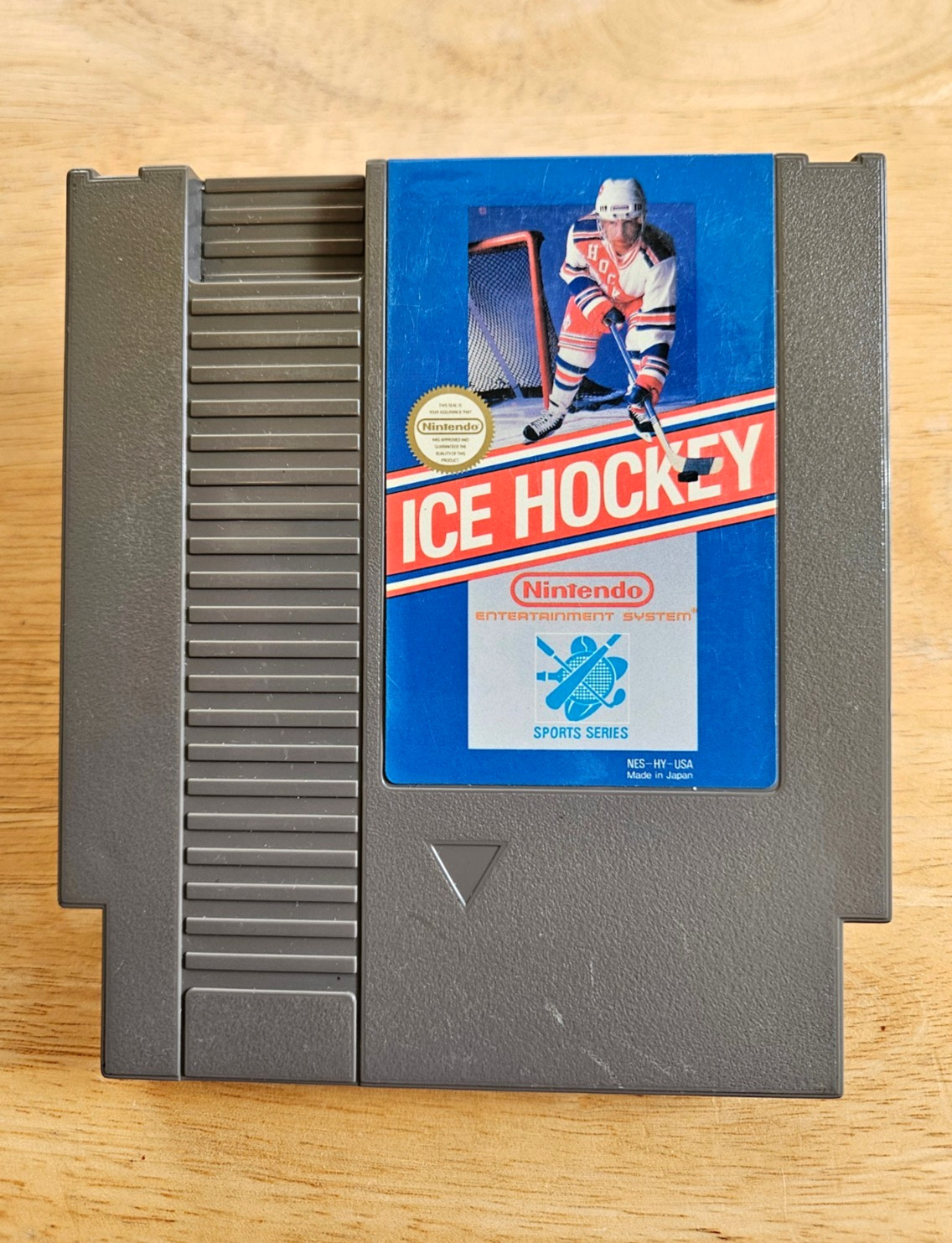 NES – Ice Hockey – (Tested & Guaranteed) – Nintendo NHL Video Game