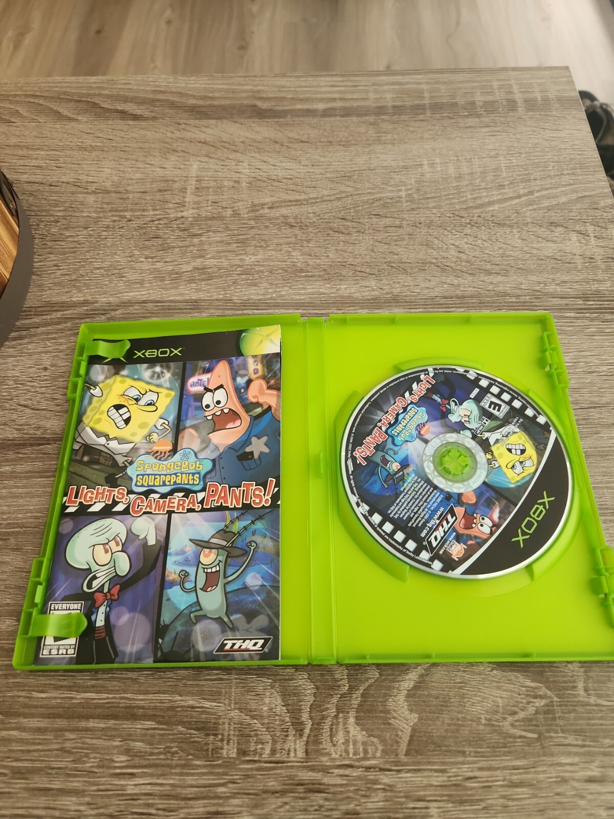 SpongeBob SquarePants: Lights, Camera, Pants (Microsoft Xbox, 2005)